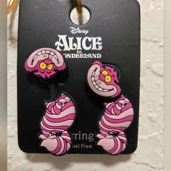 Cheshire Cat Earings - Picture 2 of 3